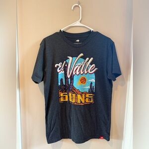 Sportique Men’s El Valle Suns Charcoal T-Shirt